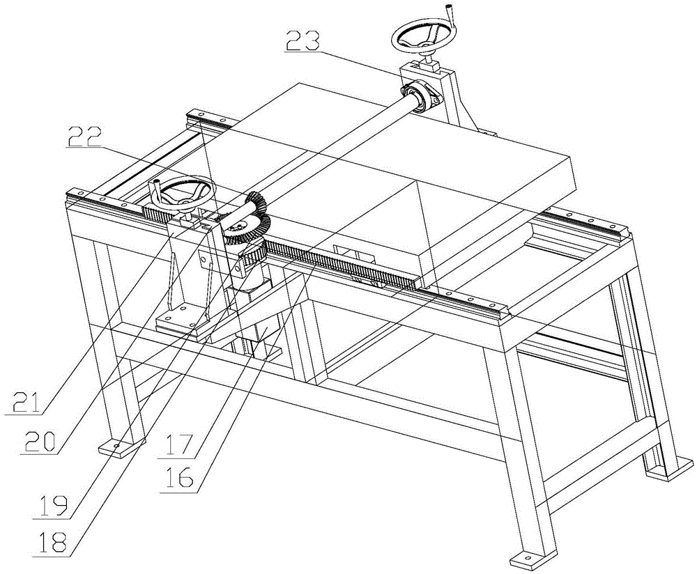 Flexible metal cloth rolling device and manufacturing method