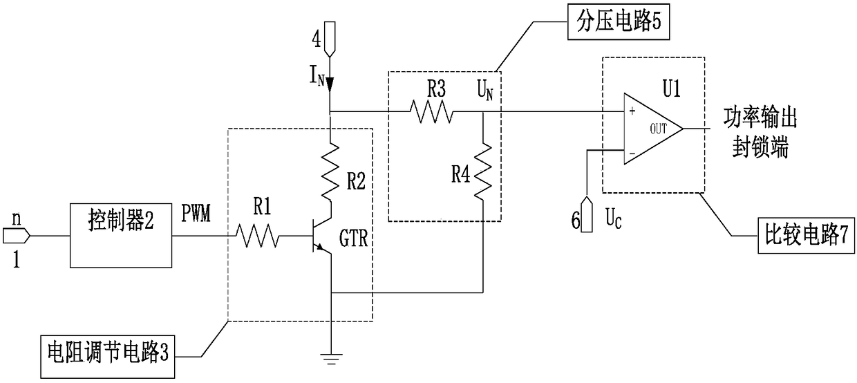 A device and method for adjusting the current limiting value of a brushless DC motor for driving an electric vehicle