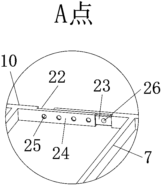 Retractable apartment bed