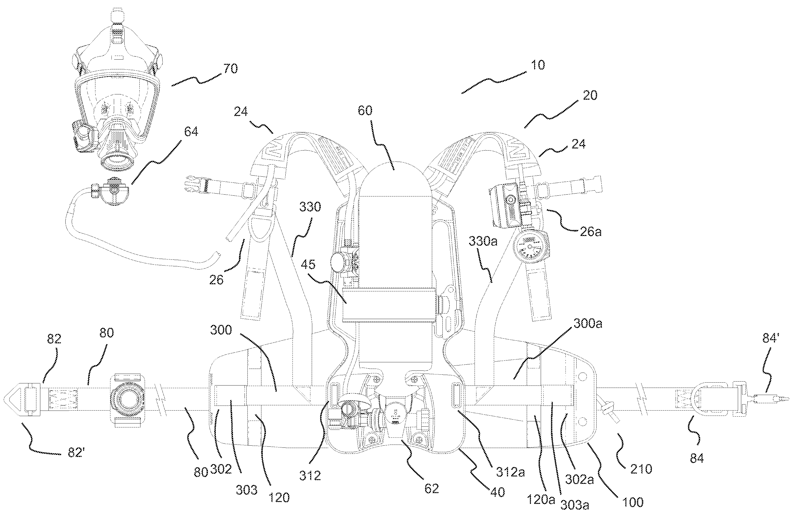 Release mechanism for harness system