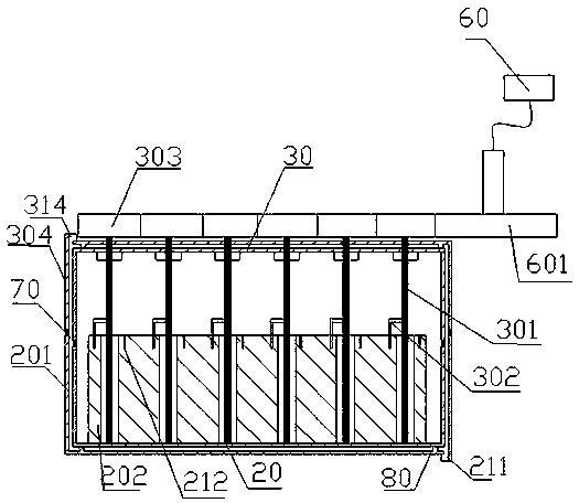 Sensor pipeline automatic compression molding device