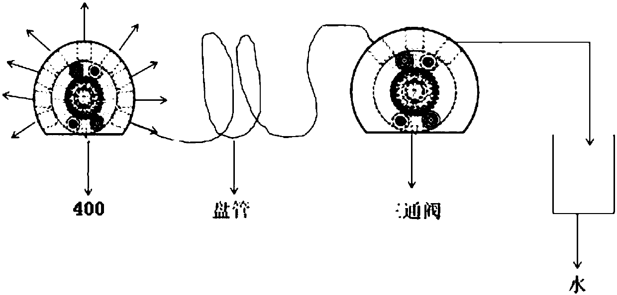 Full-automatic inorganic sample pretreatment acid-removing constant volume reaching instrument