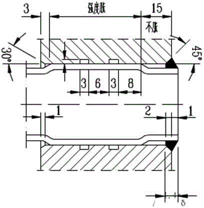 Connecting structure of pipe shell type heat exchanger pipe plate and heat exchange pipe