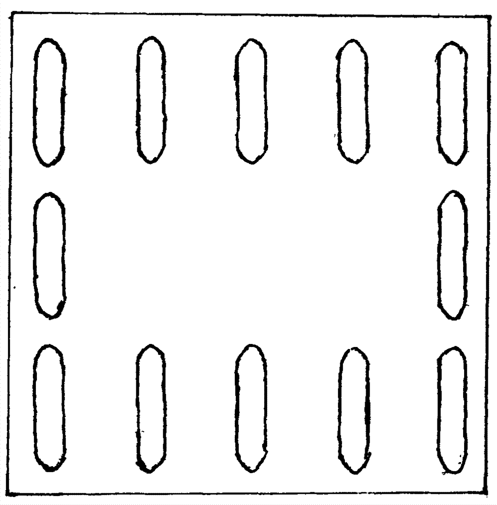 Flat-circular (flat-elliptical) efficient high-strength threaded reinforcing steel bar and use method thereof