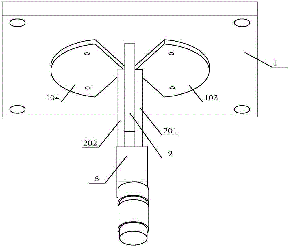 Multiple-back-strip frequency band expanding low-profile double-layer printed ultra-wideband antenna