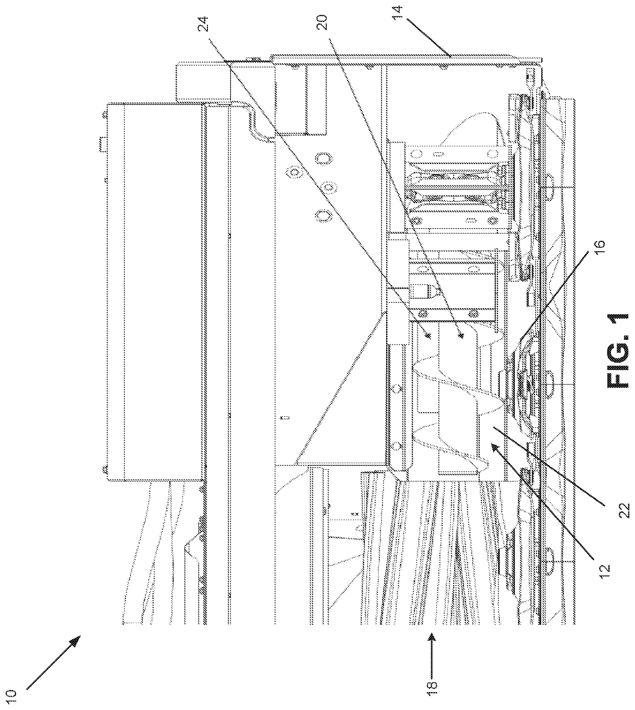 Flexible auger wrapper liner for a crop conveying auger