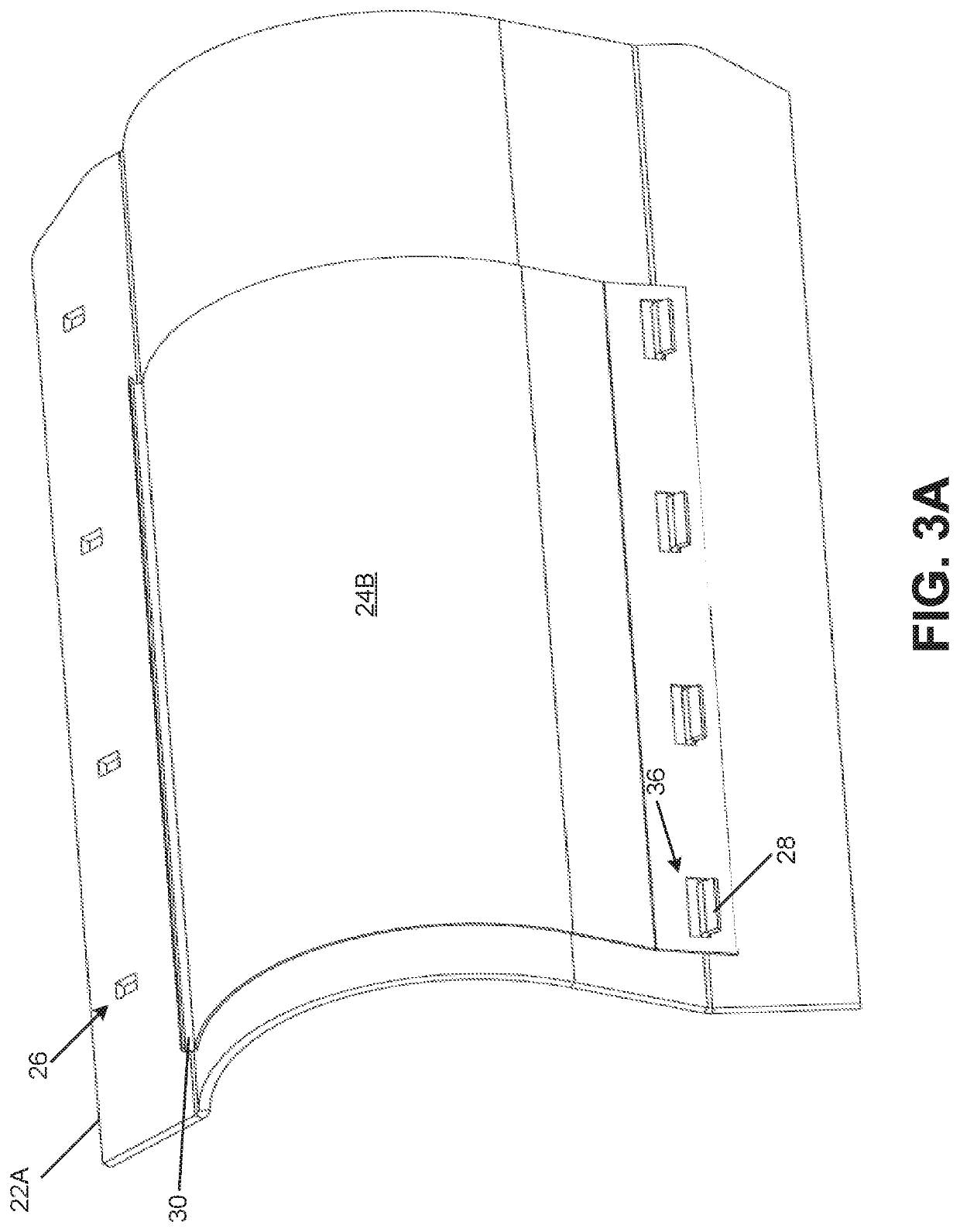 Flexible auger wrapper liner for a crop conveying auger