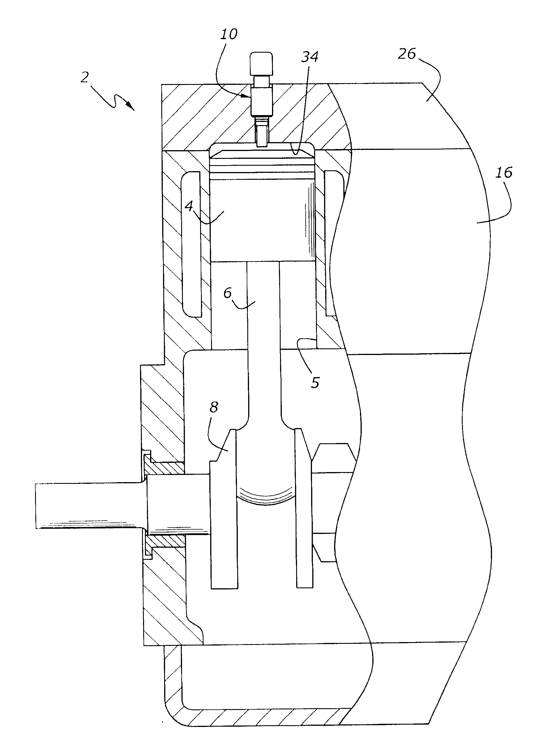 Fuel injection system for internal combustion engine with injector isolator