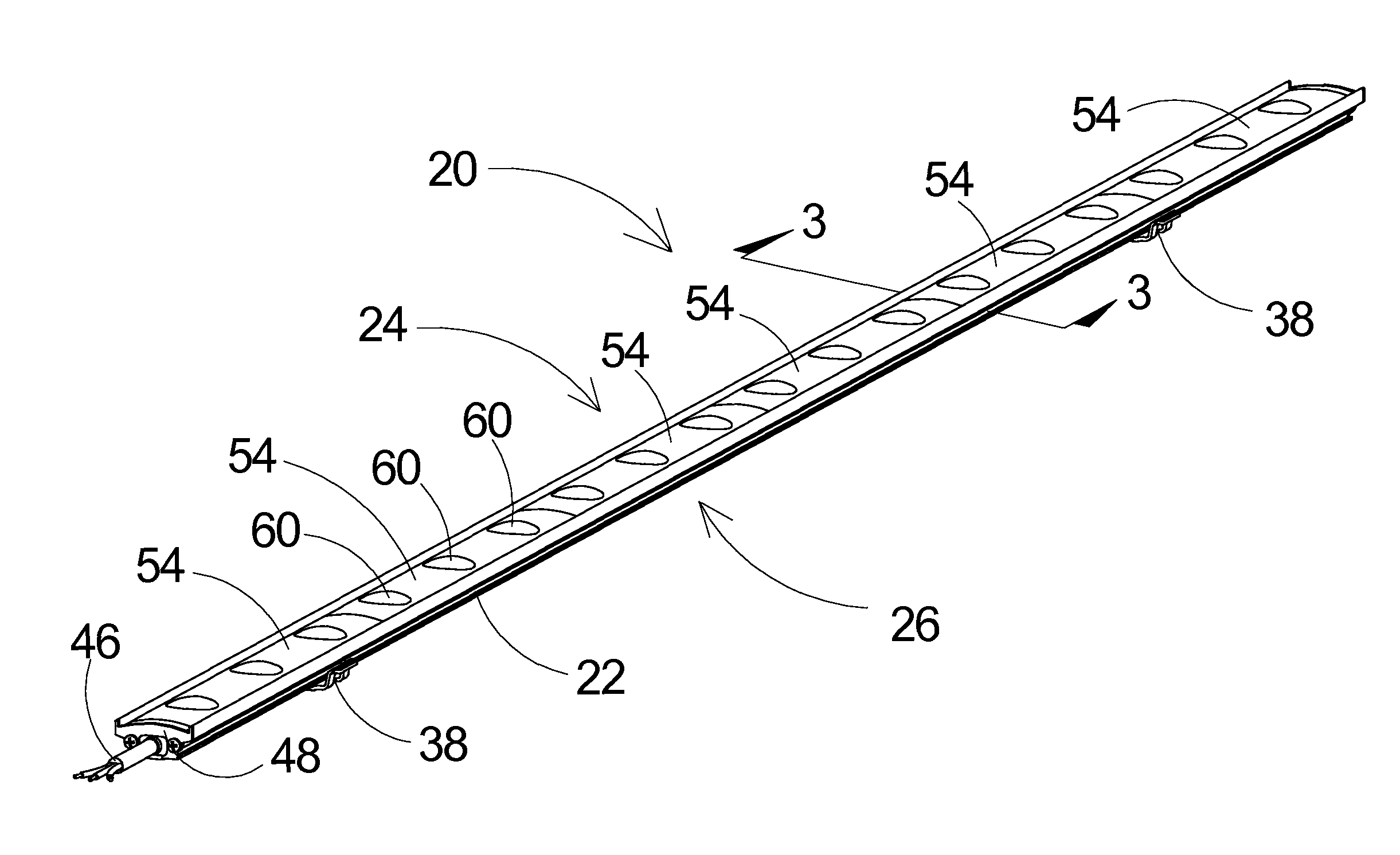 LED lighting fixture with reconfigurable light distribution pattern