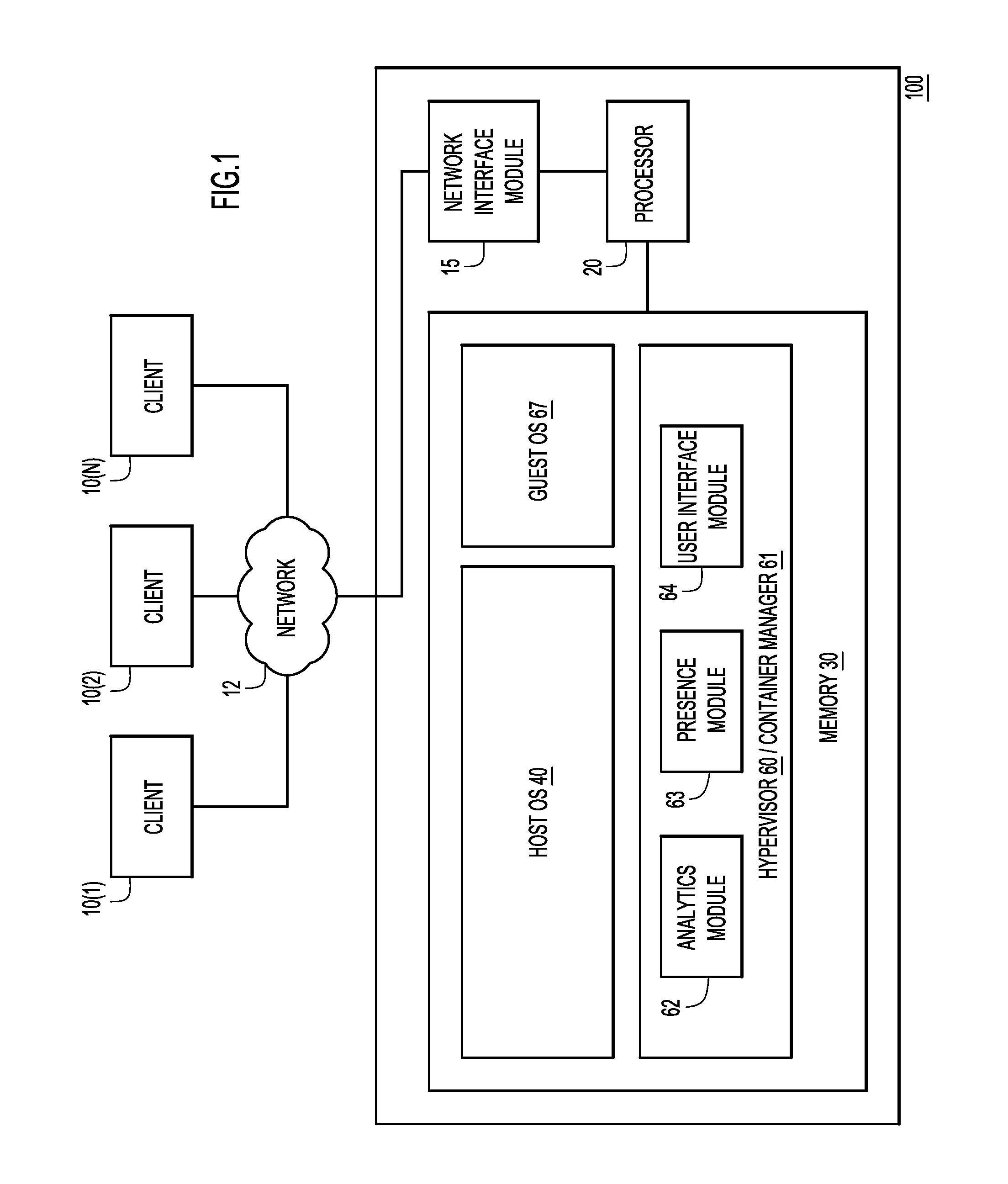 Mimicking a presence notification from an application executing on a virtual component to optimize computing resource allocation/utilization