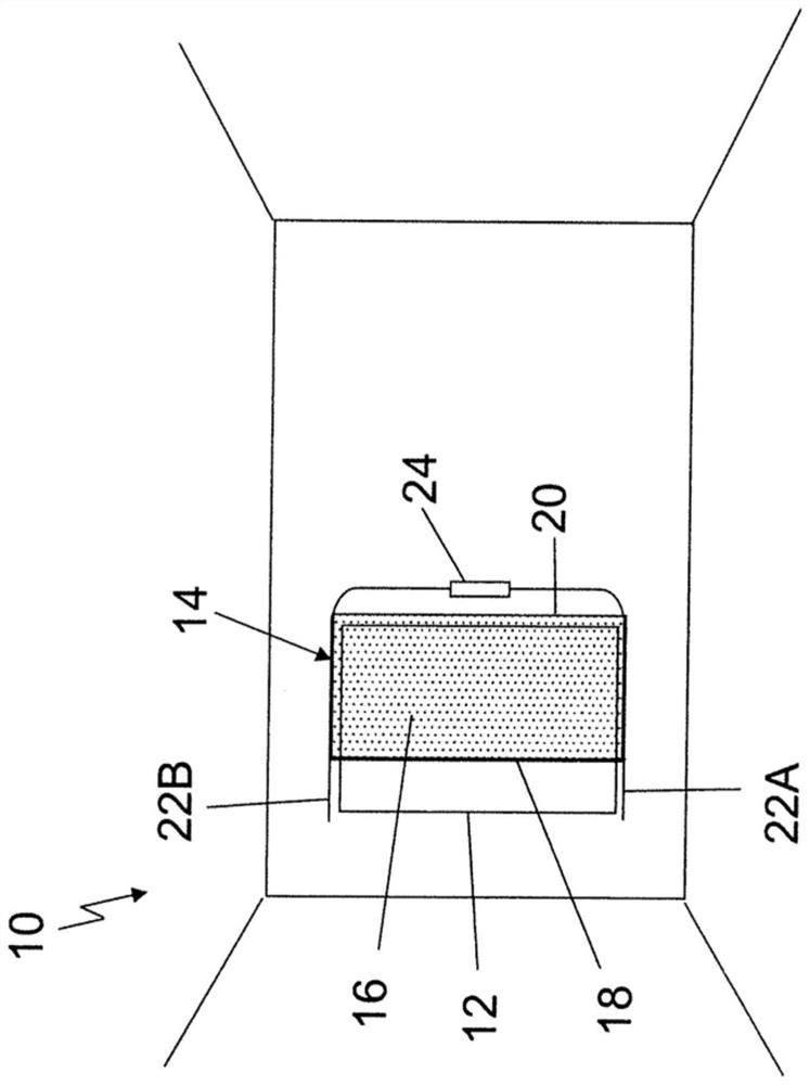 Roller blind arrangement with side guidance