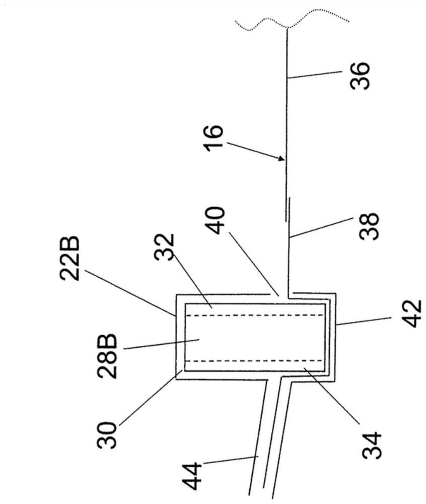 Roller blind arrangement with side guidance