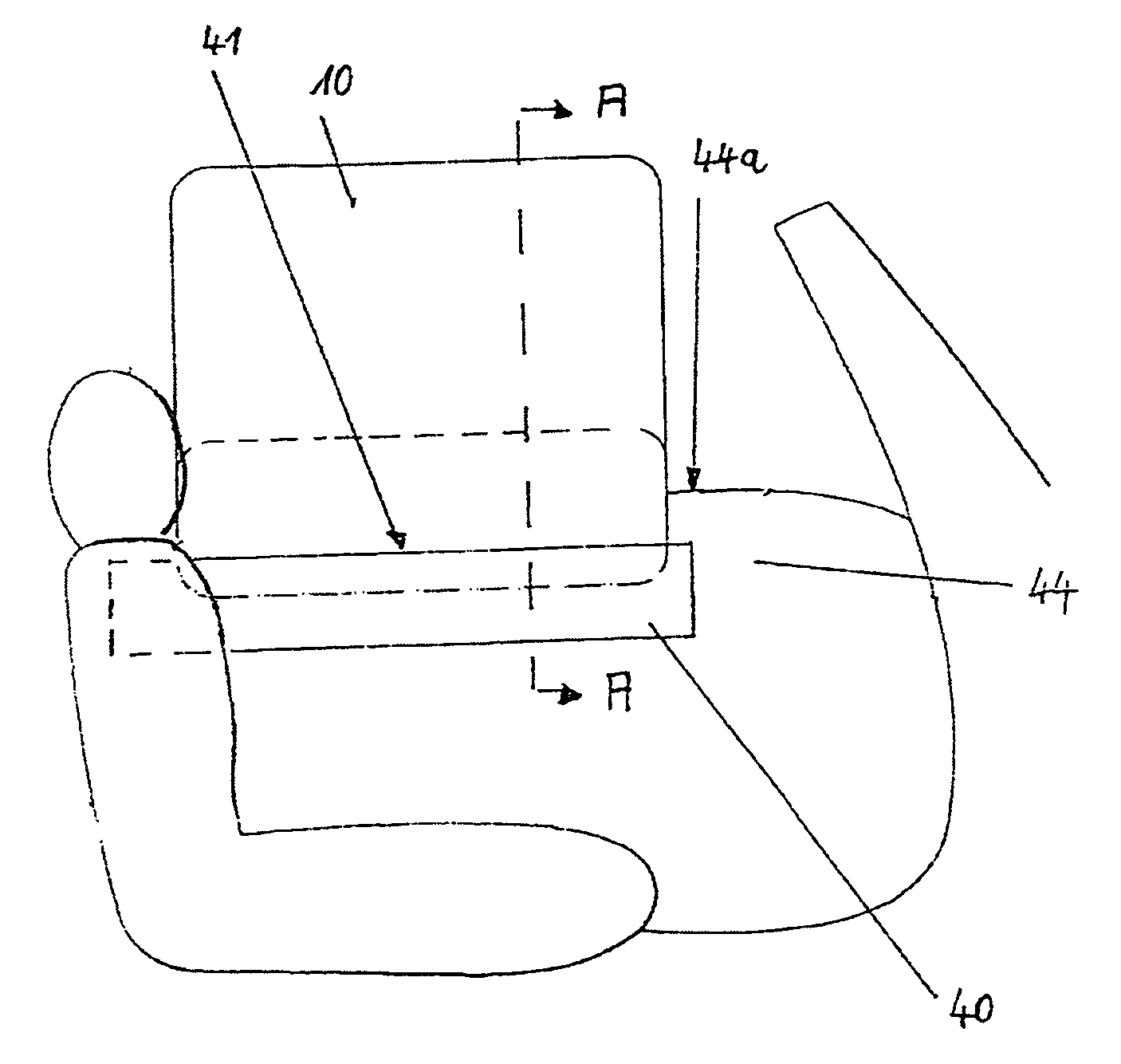 Air bag system for motor vehicles