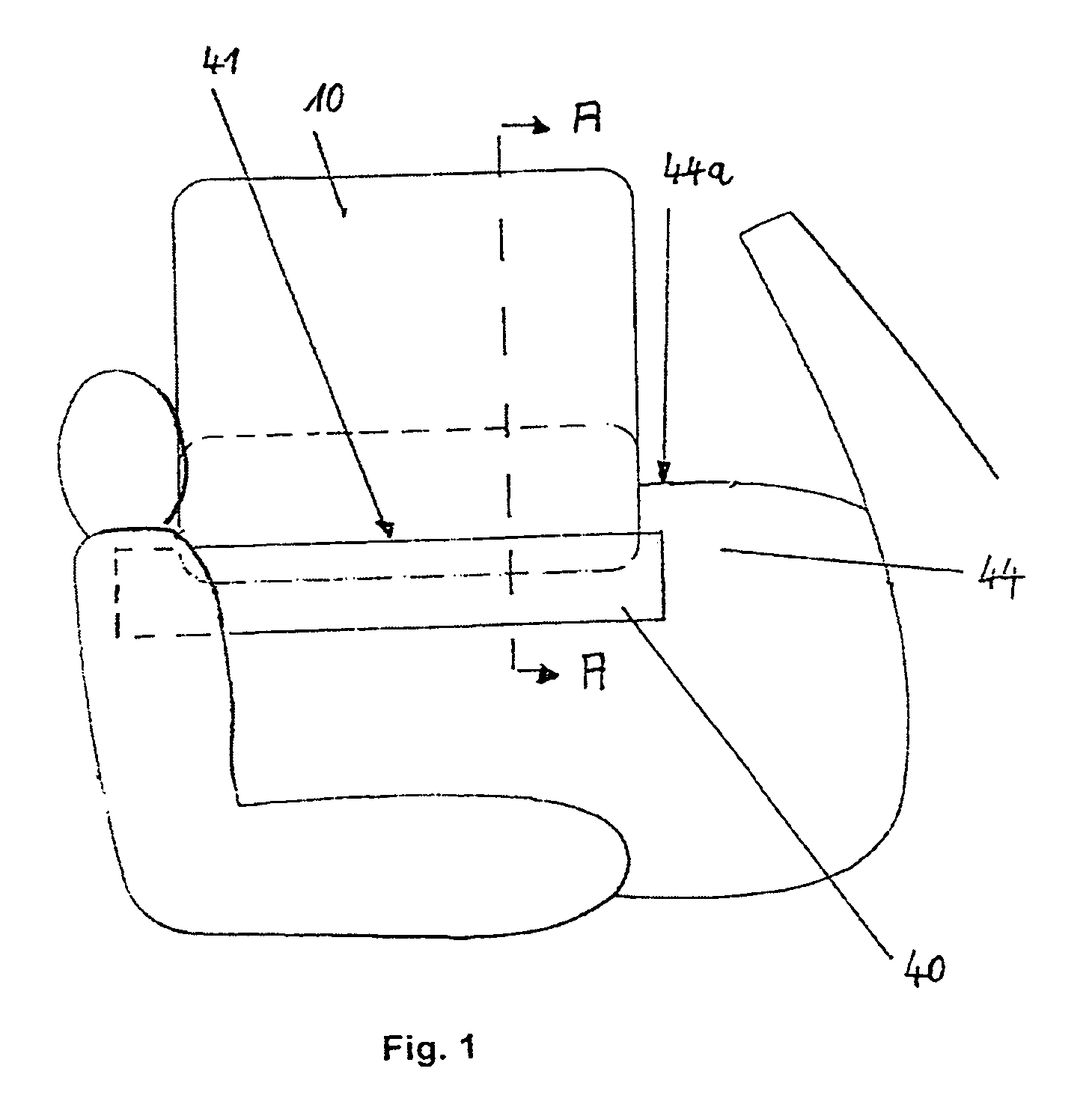 Air bag system for motor vehicles