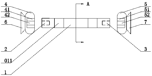 Optimized household horizontal bar on door