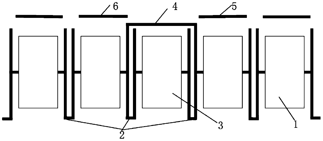 Method for inhibiting PFC (perfluocarbon) emission of aluminum electrolysis industry