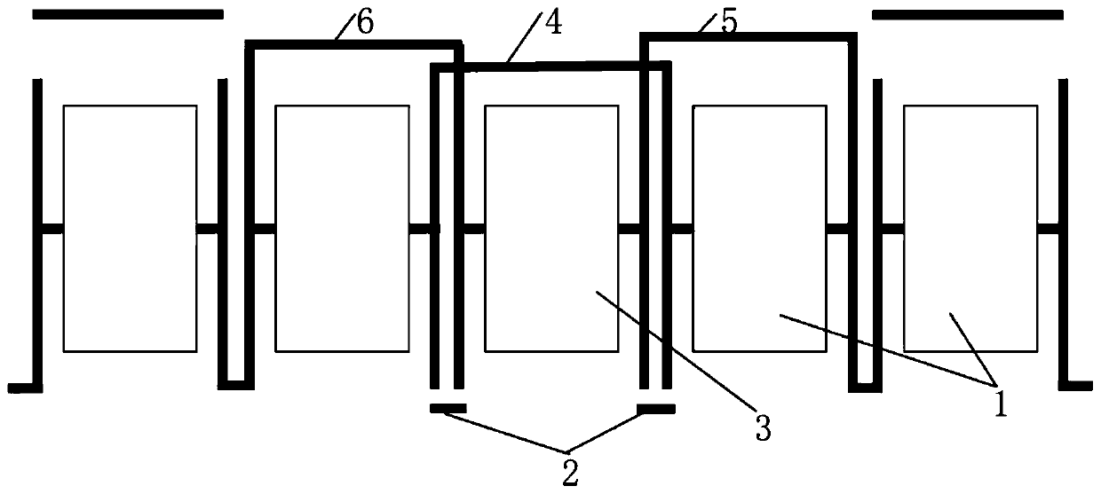 Method for inhibiting PFC (perfluocarbon) emission of aluminum electrolysis industry