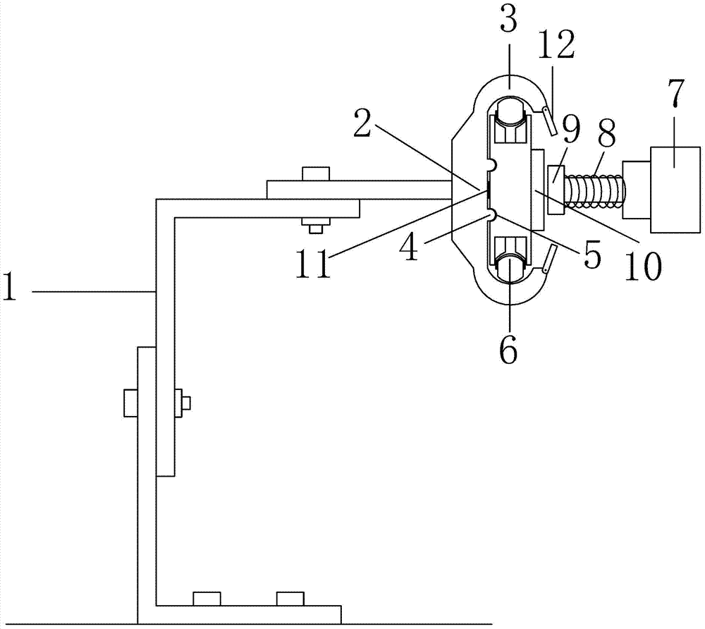 Traveling vehicle power supply device