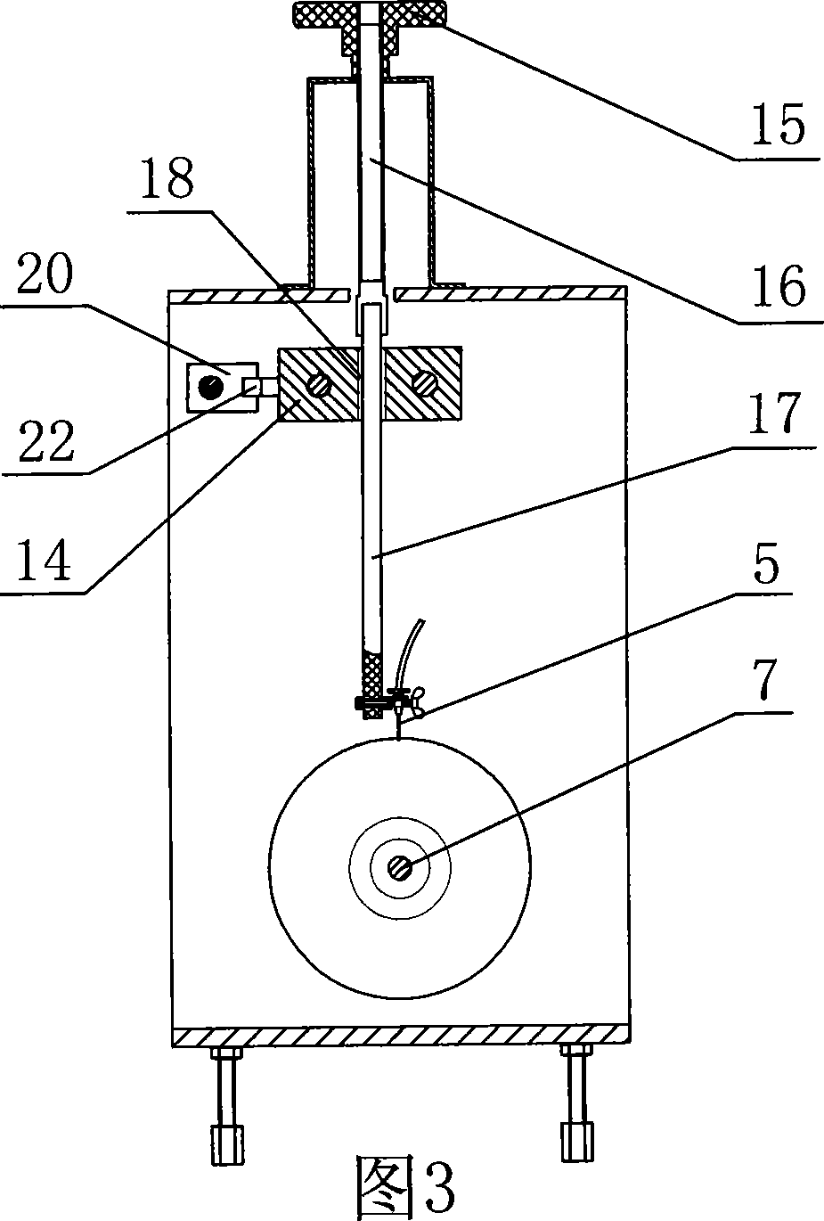 Electro-spinning device for preparing porous nano-fibre