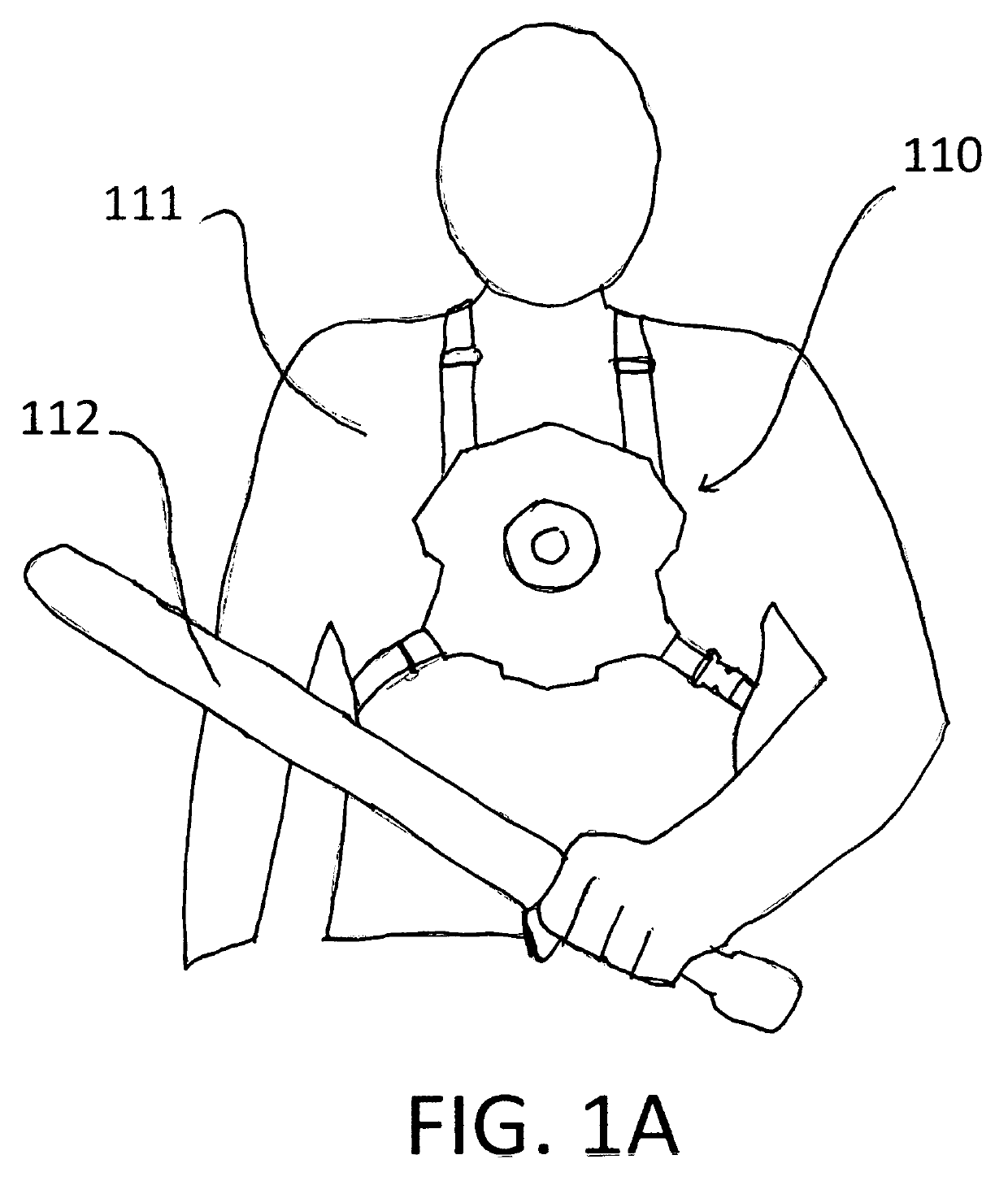 Wearable score-keeping device for swordplay games