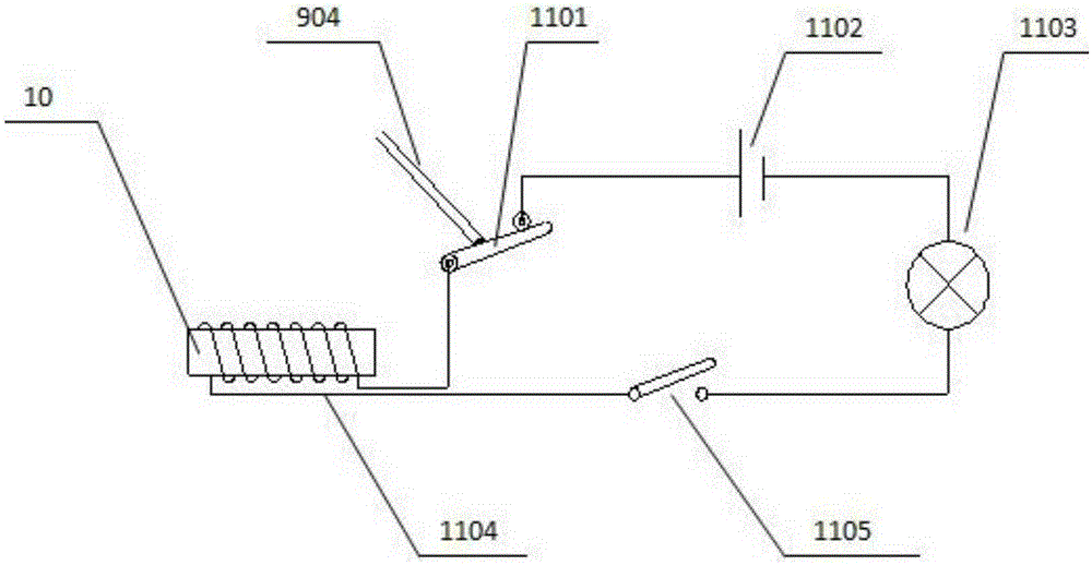 Connecting-rod type part large end lateral clamping device with linkage resetting function