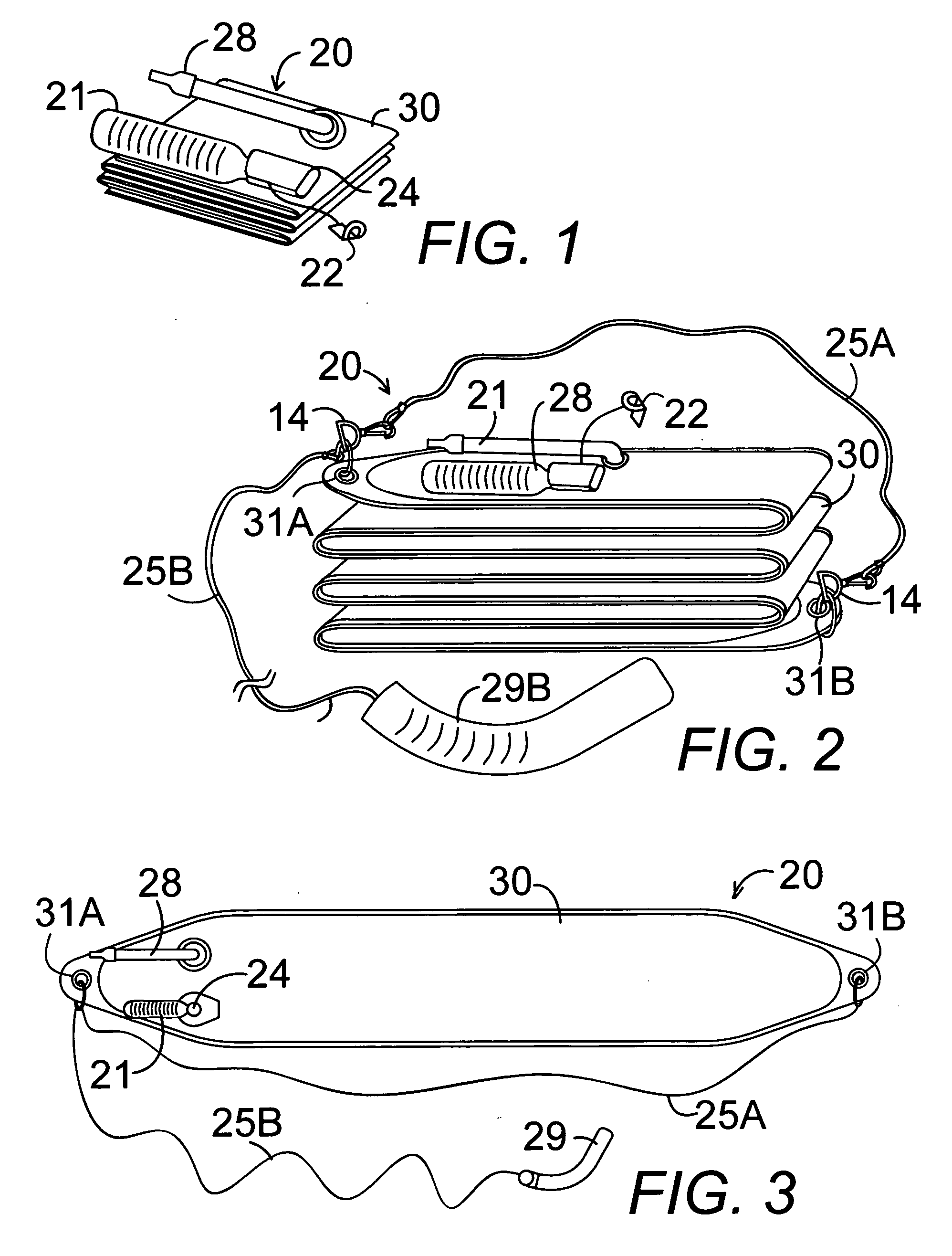 Lightweight personal rescue tube flotation device