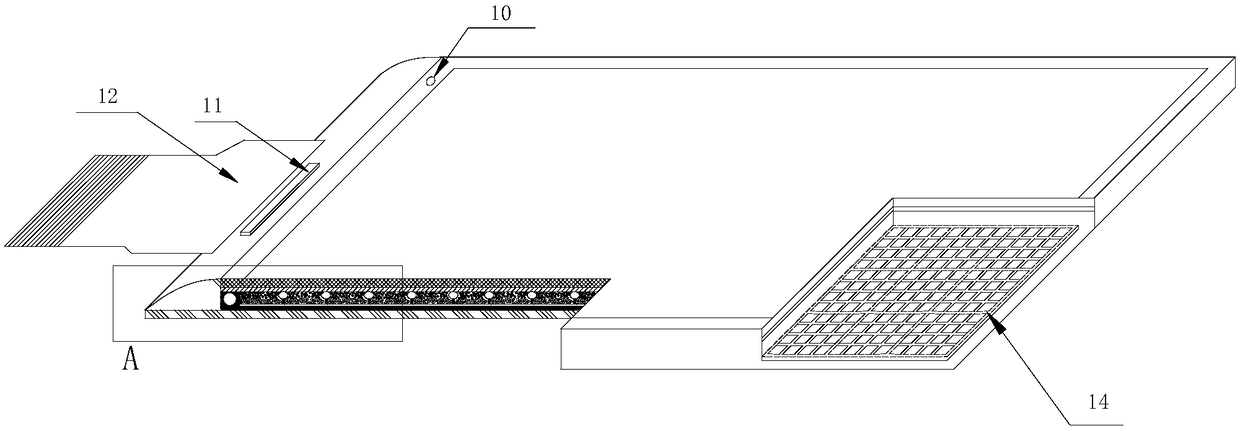 Display plasma module of dual-layer microstructure and manufacturing method of display plasma module