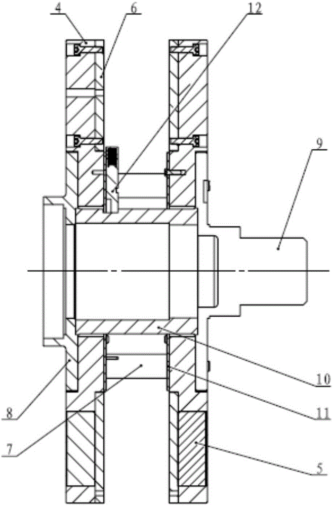 Totally-closed foreign material invasion prevention torque-limited permanent magnet coupler