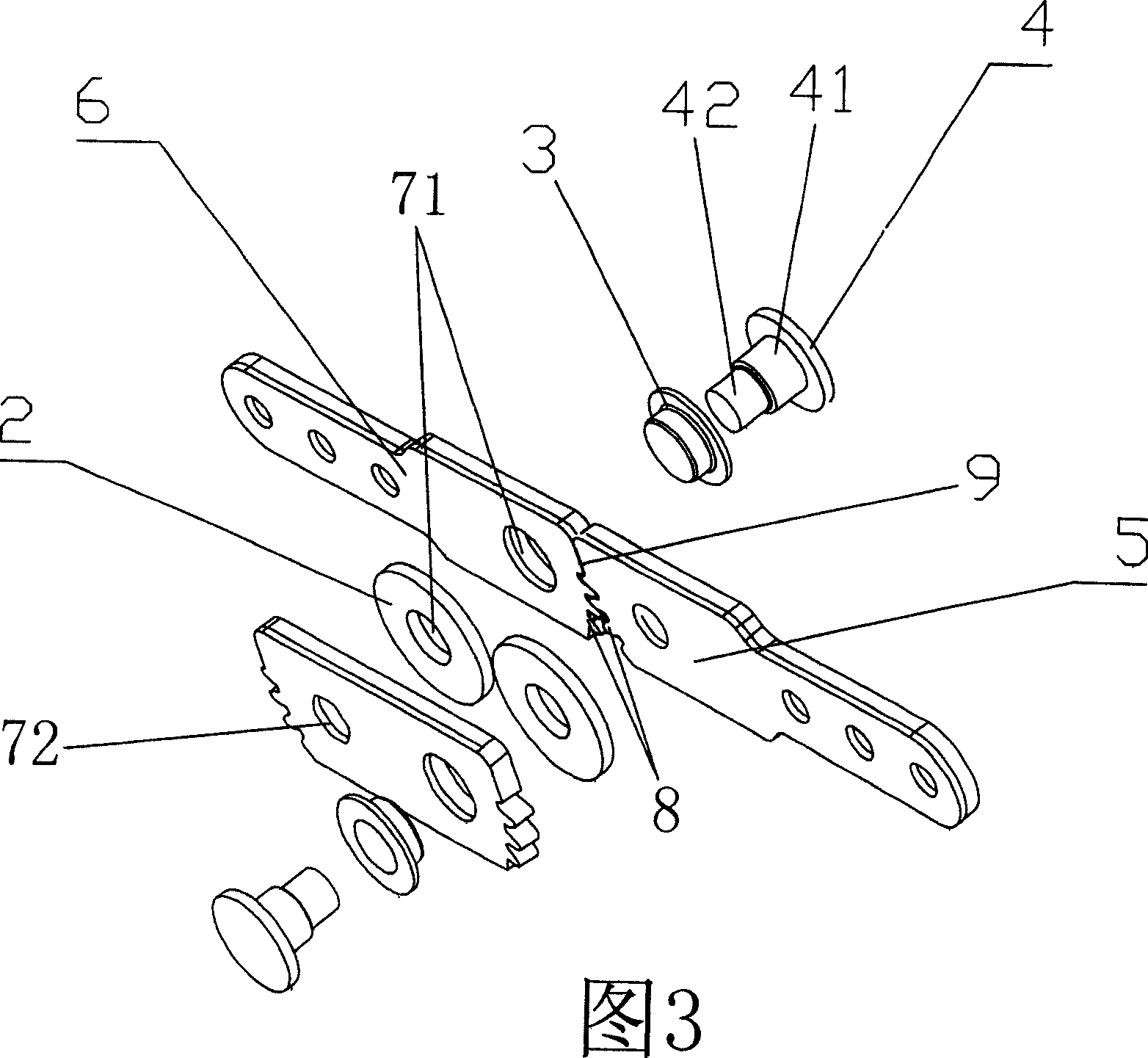 Universal rotation hinge