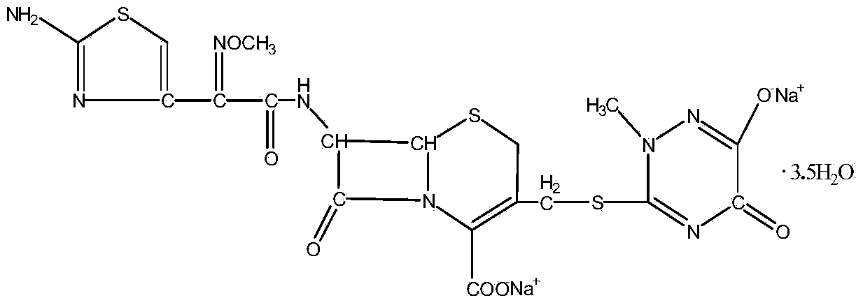 Method for synthesizing ceftriaxone sodium