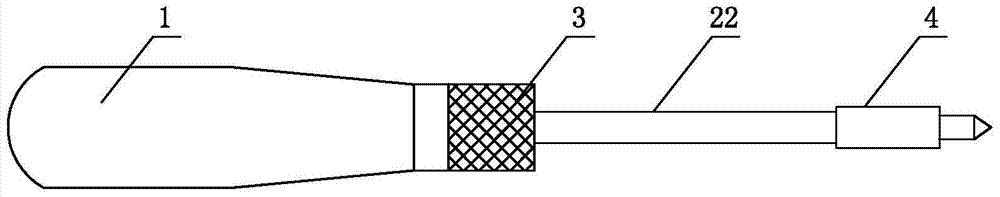 A two-way variable speed screwdriver