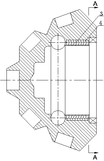 Roller bit of rolling and sliding floating sleeve bearing