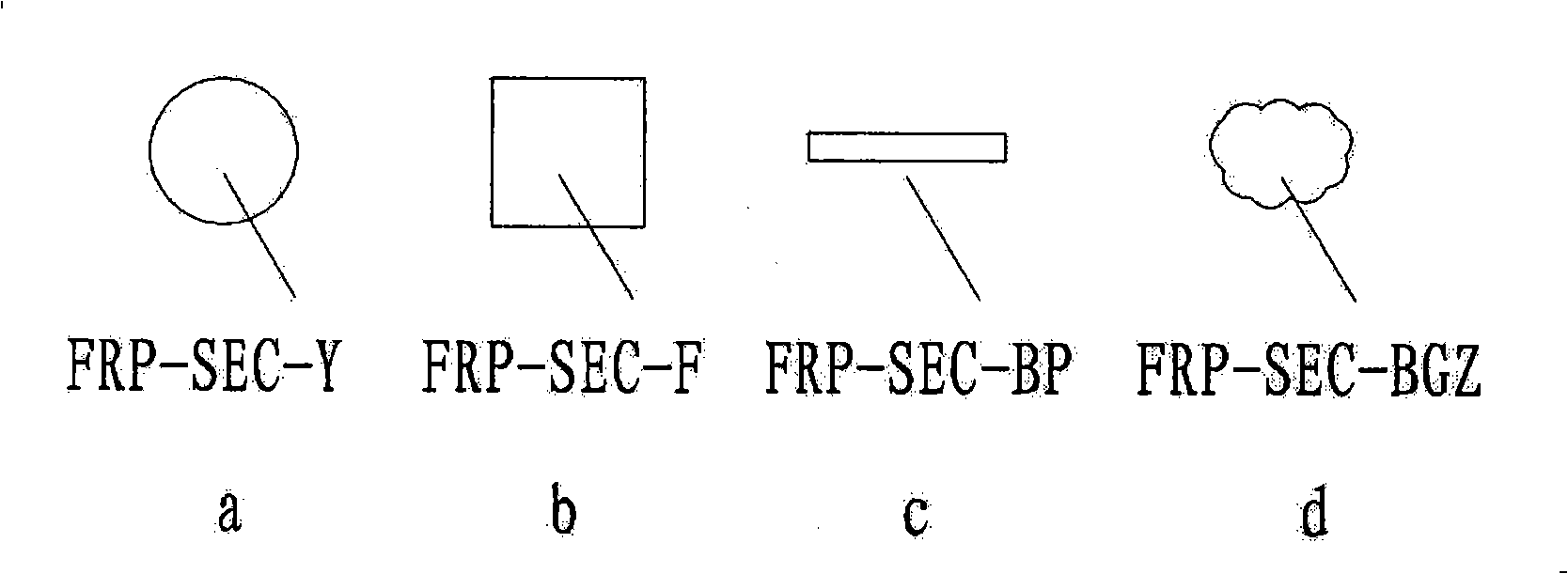 Fiber-reinforced composite material rib concrete pile and its production and construction method