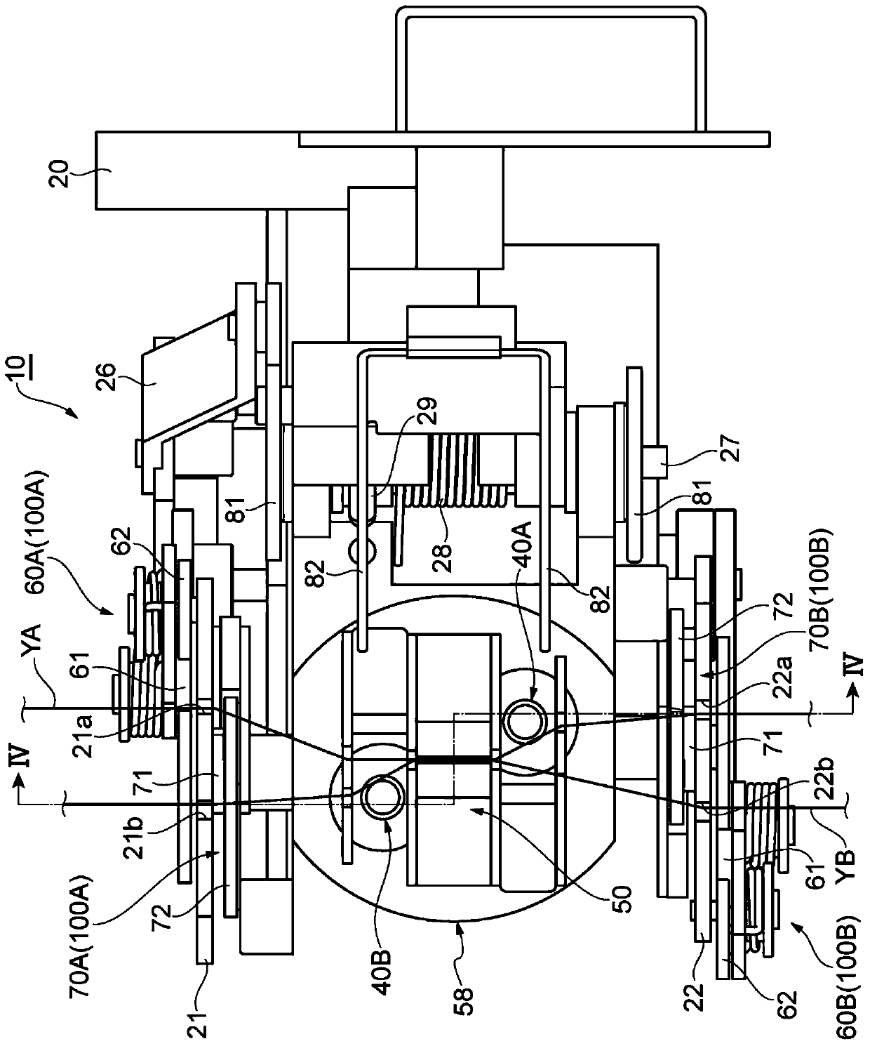 Untwisting pipe component and joint device having same