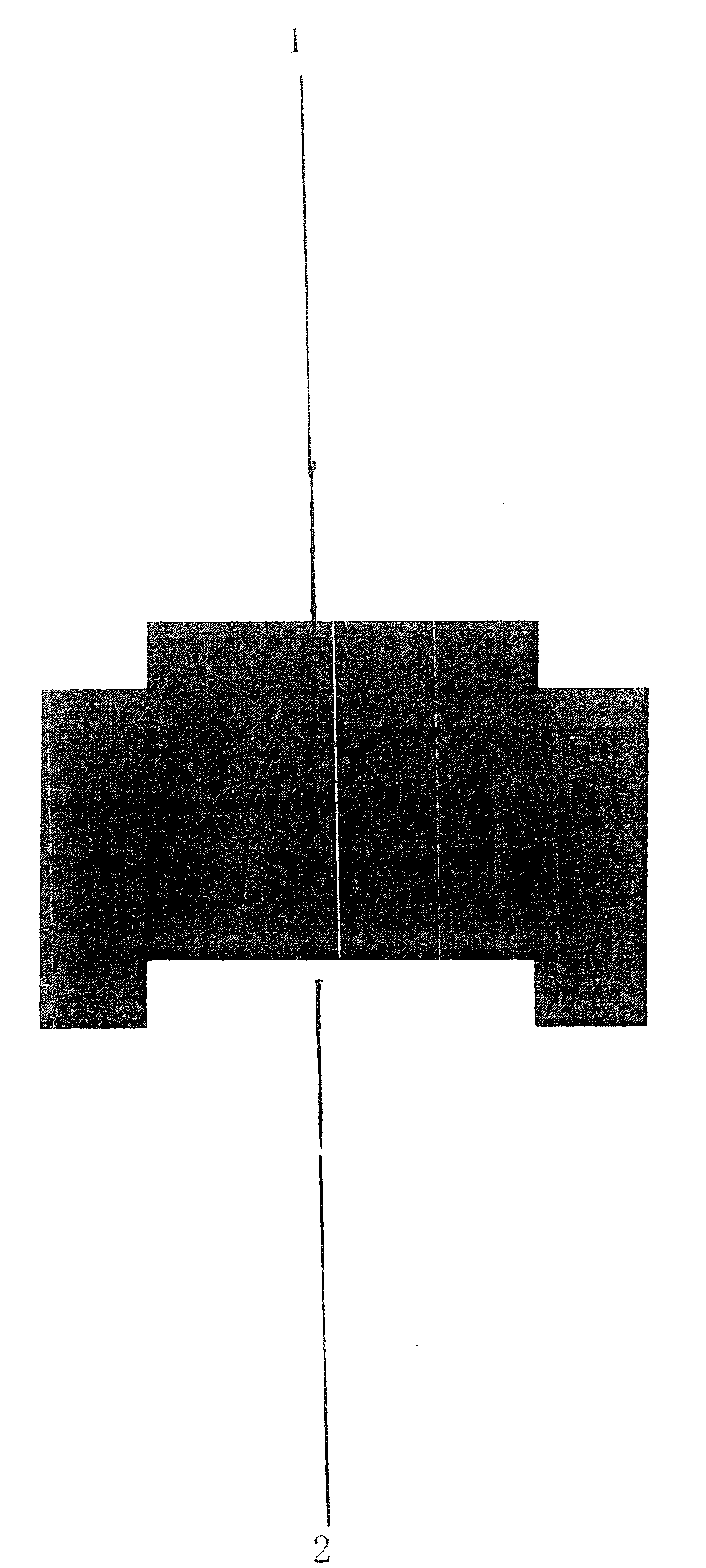 Concave-and-convex concrete wall block