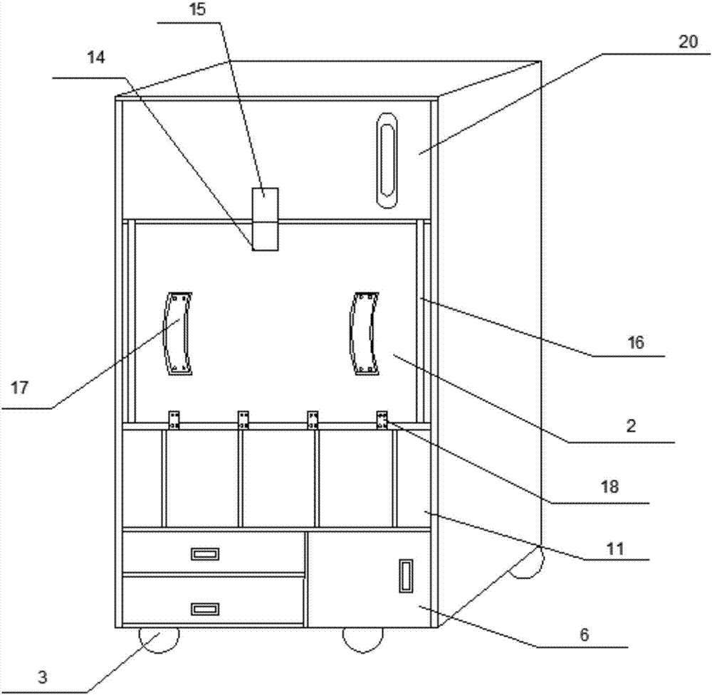 Multifunctional novel bookcase