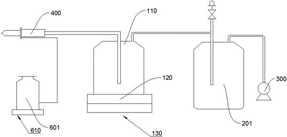 Vacuum blood drawing device