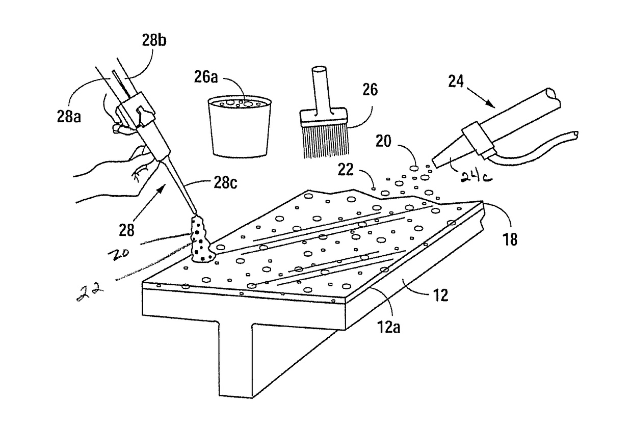 Clear sprayable sealant for aircraft parts and assemblies