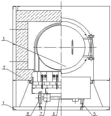 Non-oxidation vacuum annealing furnace for nonferrous metal