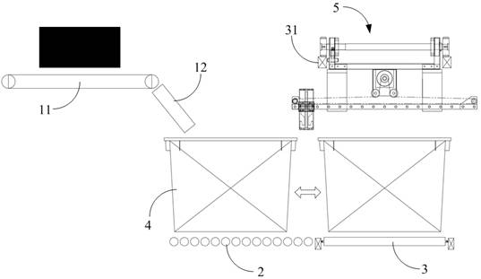 Sorting mechanical hand and sorting system