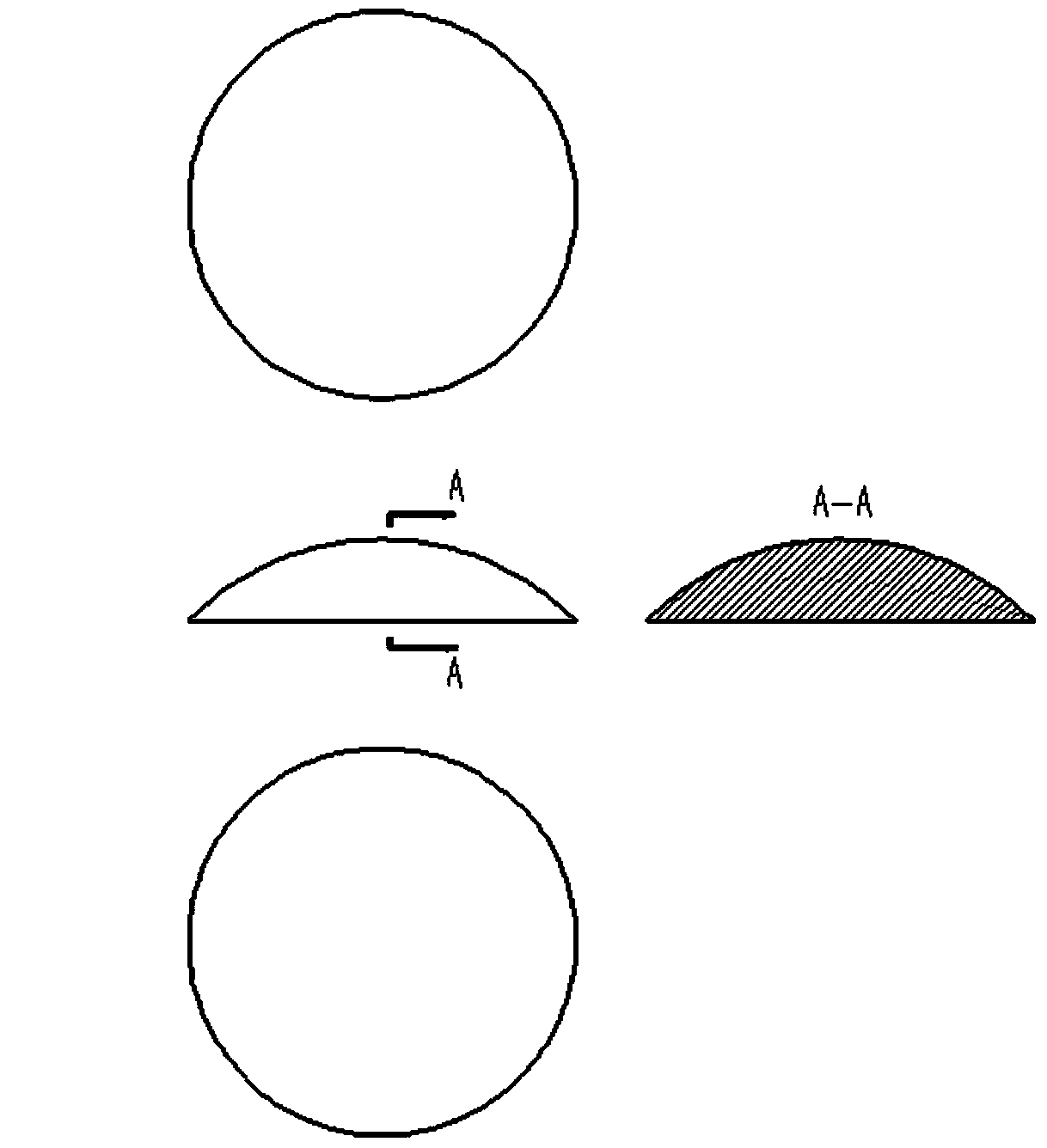 Method for producing two-sided bicolor go pieces and gobang pieces through compression molding