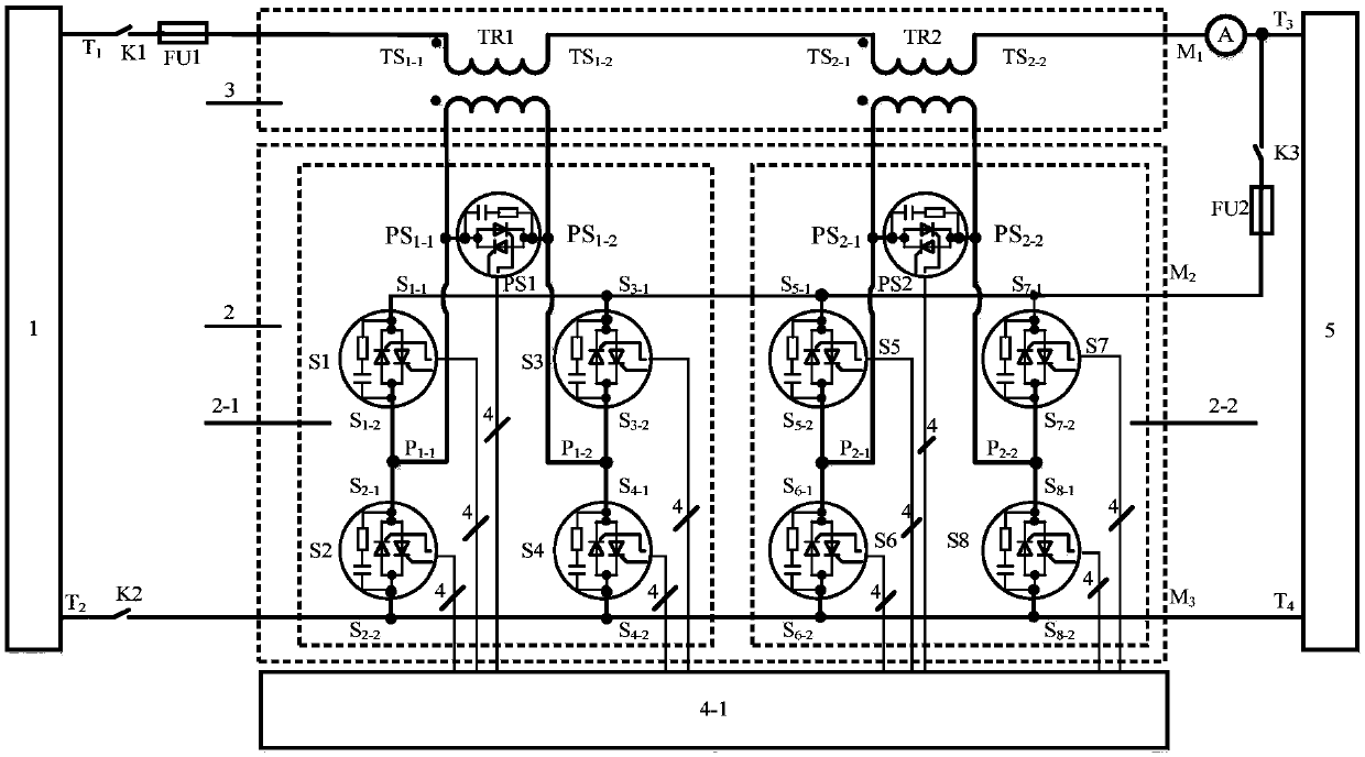 Non-contact automatic voltage regulation device