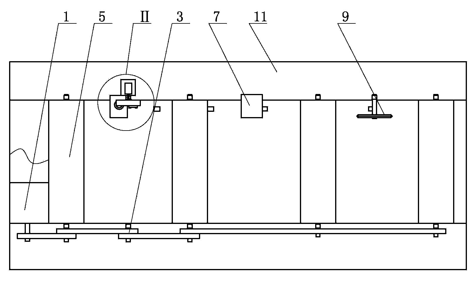 Anti-counterfeit printing bill counting control device for banks