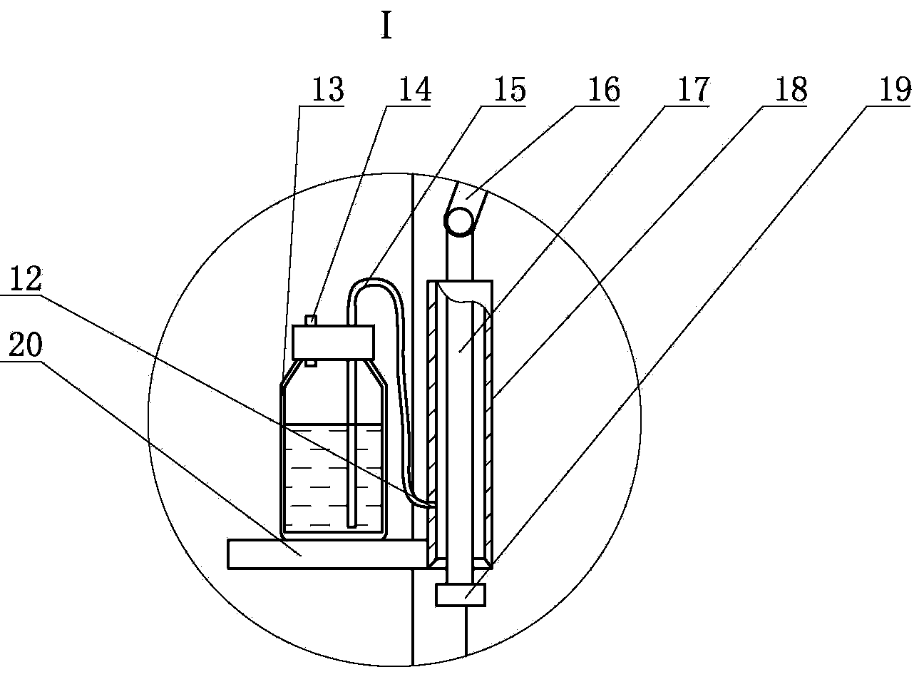 Anti-counterfeit printing bill counting control device for banks