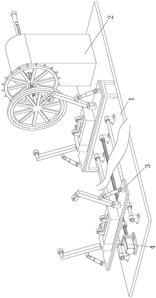 A long tube heat treatment equipment