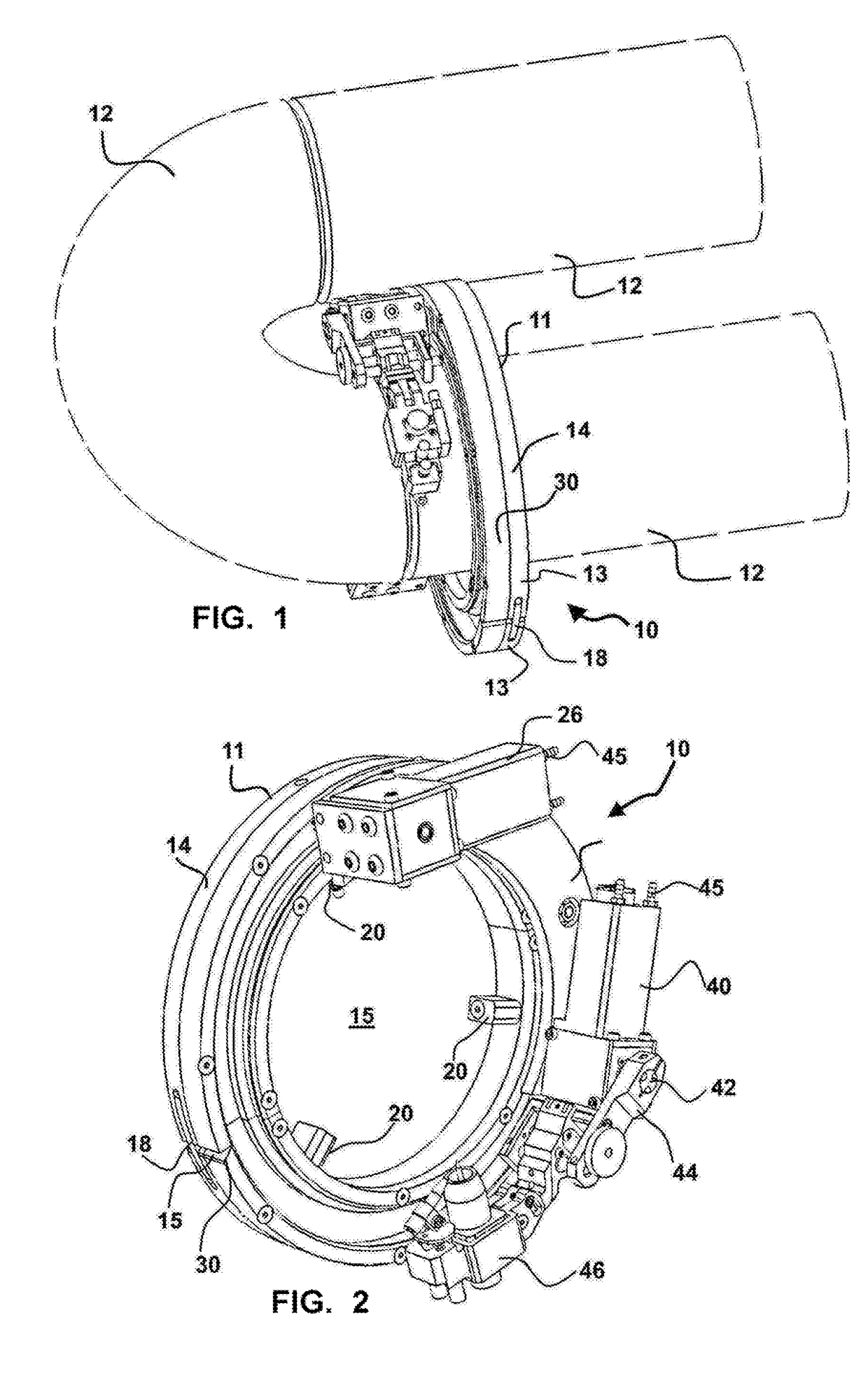 Orbital Welder With Integrated Track And Gear Drive