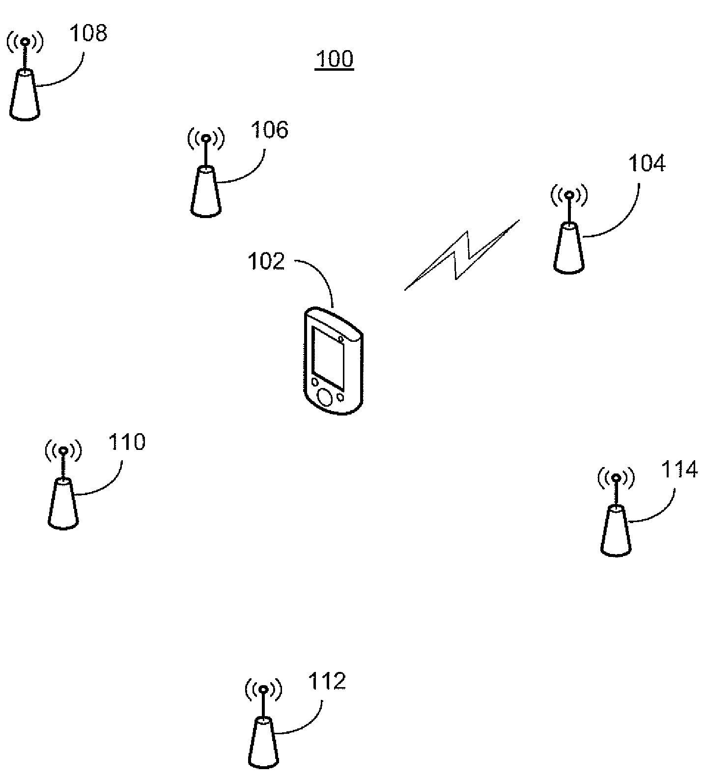 Location Aware Background Access Point Scanning for WLAN