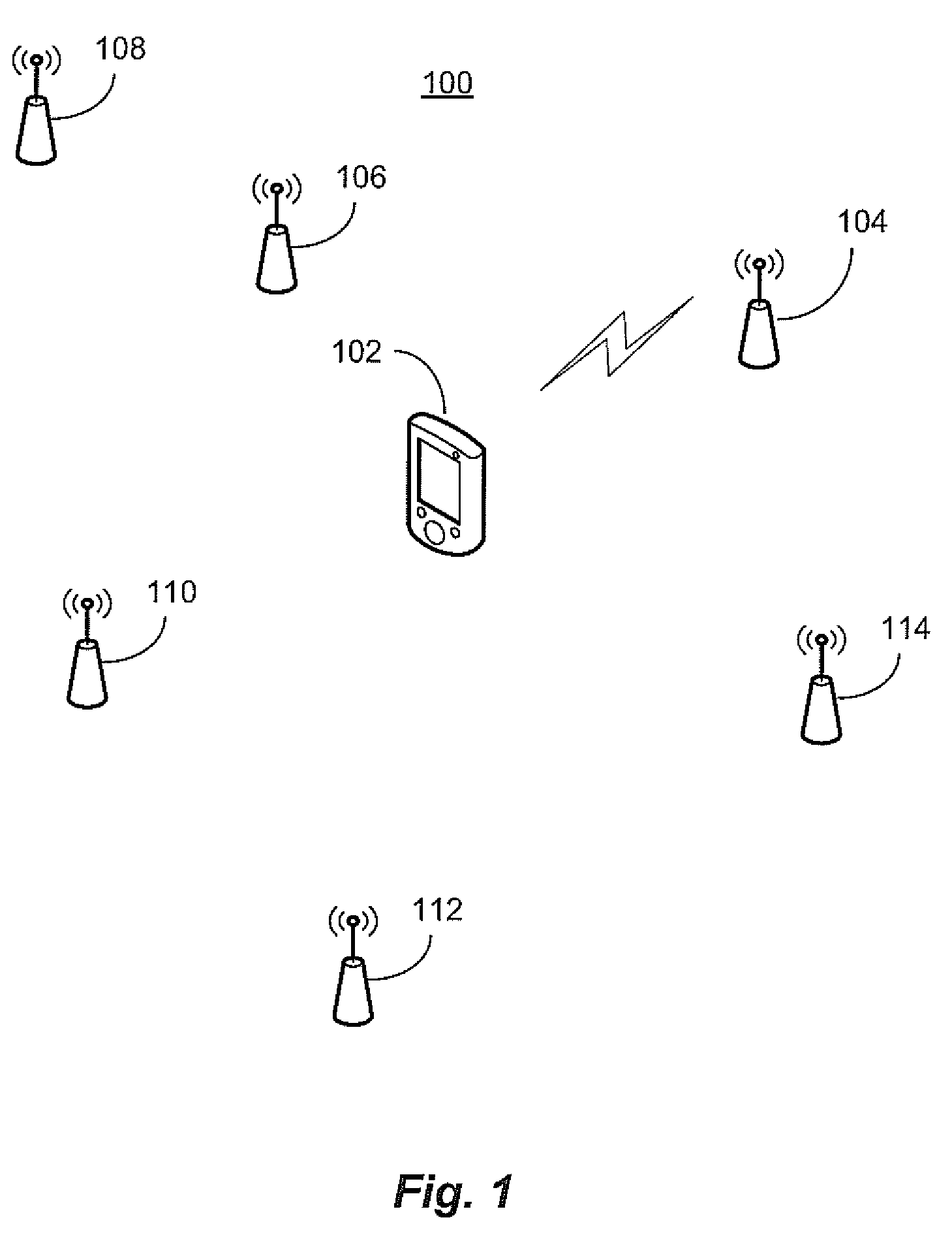 Location Aware Background Access Point Scanning for WLAN