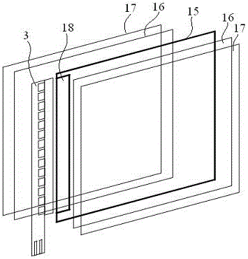 Suspension type transparent indicator lamp