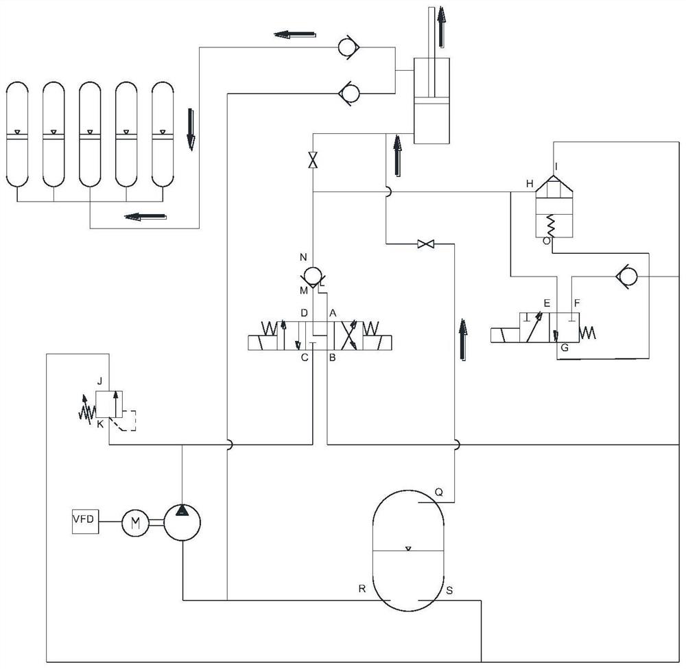 Adjustable wave energy and hydraulic energy conversion system and control method